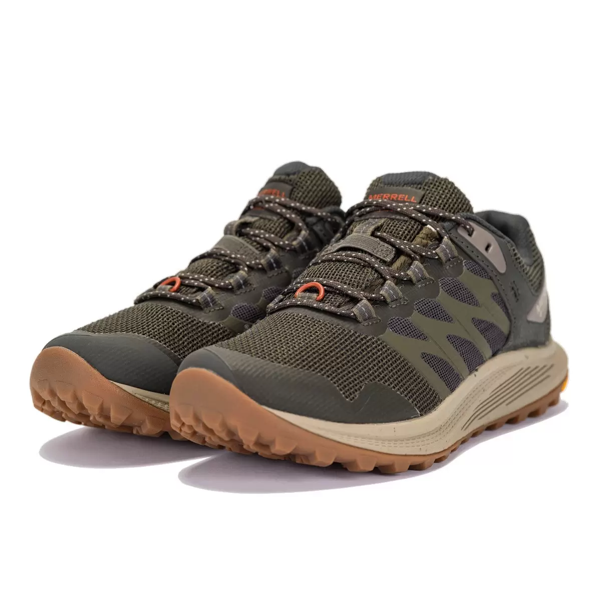 Merrell 男 GORE-TEX 健行鞋 橄欖綠 US 9.5