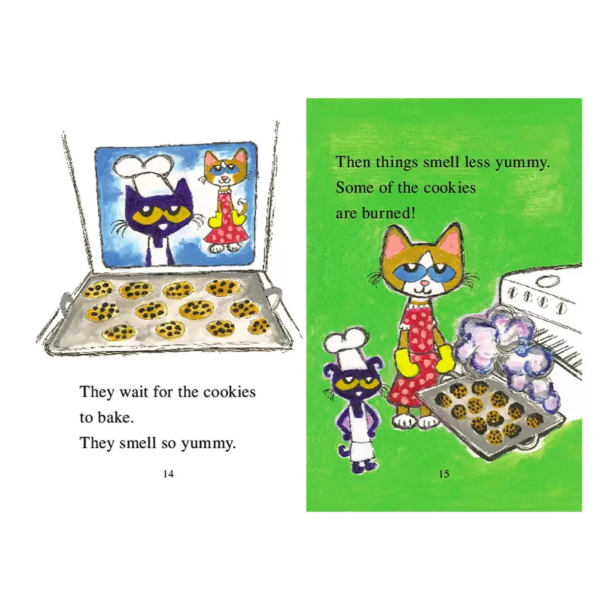 Harper I Can Read 兒童故事書 (8冊) 外文書 Pete The Cat