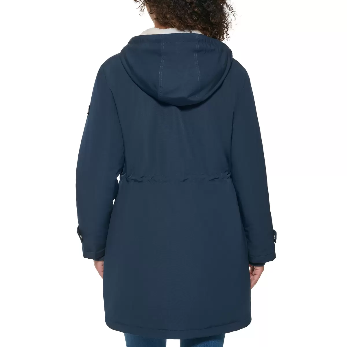 Tommy Hilfiger 女長版連帽外套 深藍 S