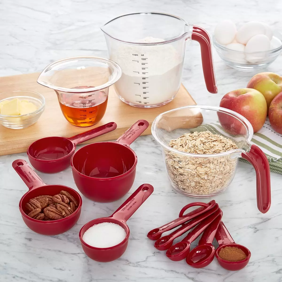 KitchenAid 量杯量匙 12件組