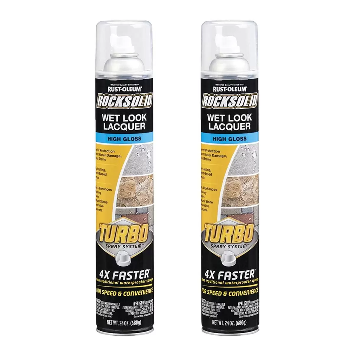 RUSTOLEUM 樂立恩 硬石防水膜 2入組 透明