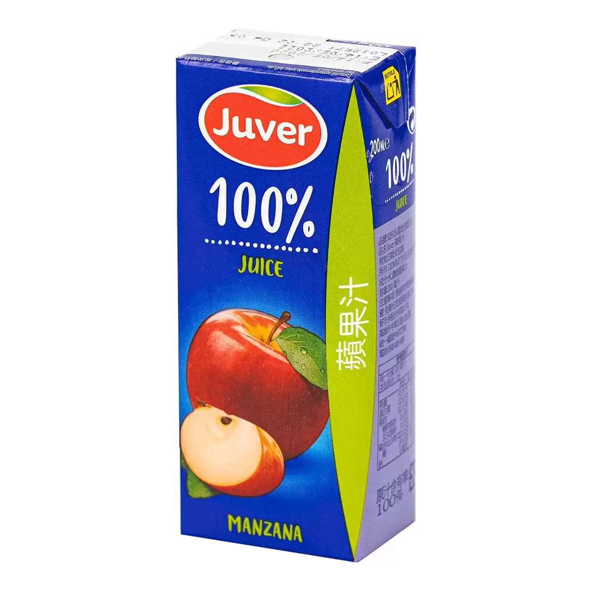Juver 蘋果汁 200毫升 X 30入