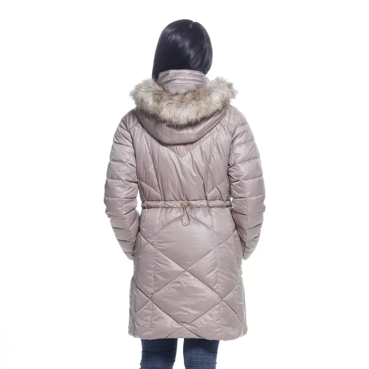 WeatherProof 女絎縫外套 卡其 M
