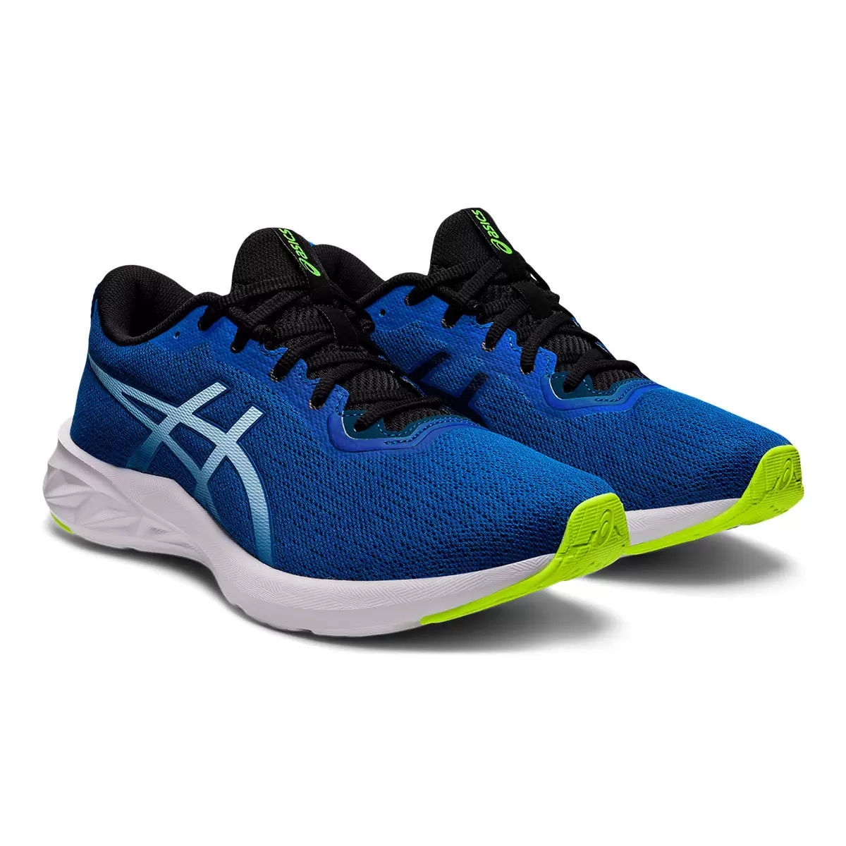 Asics 男慢跑鞋 藍 30公分