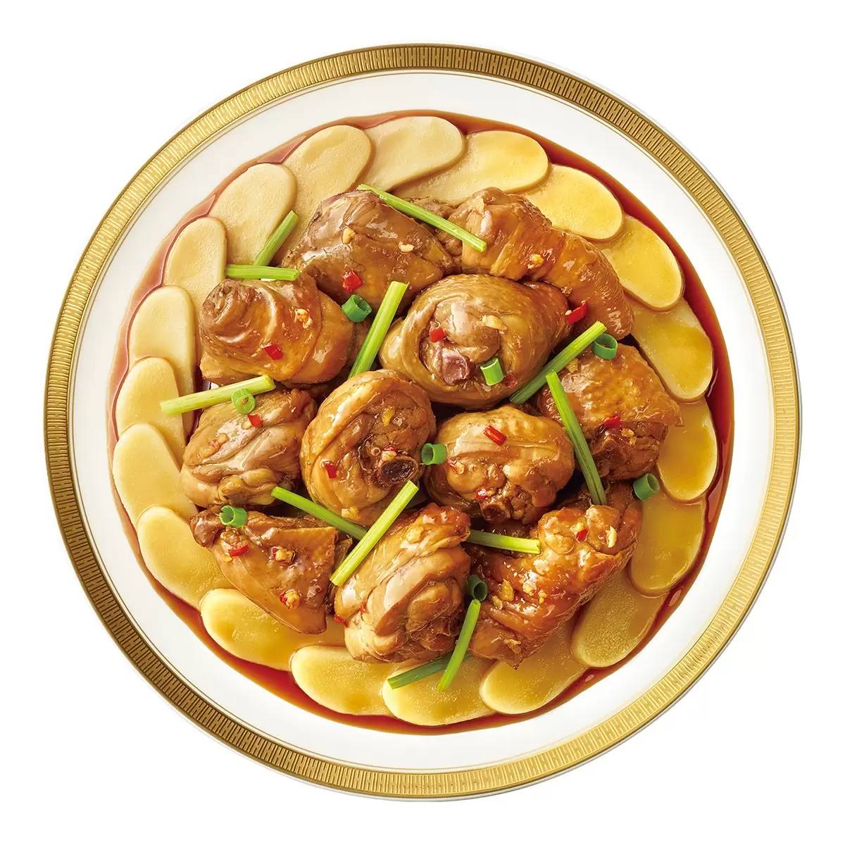老協珍 冷凍乾燒花雕雞 945公克