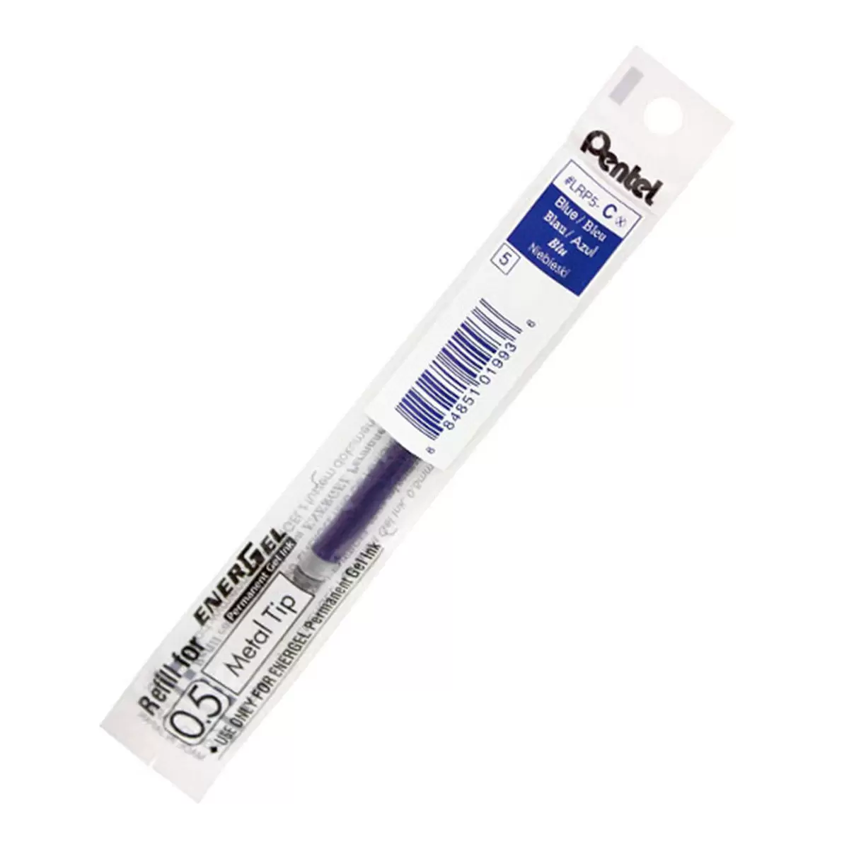 Pentel LRP7 極速耐水鋼珠筆通用筆芯 0.5公釐 X 24入 藍