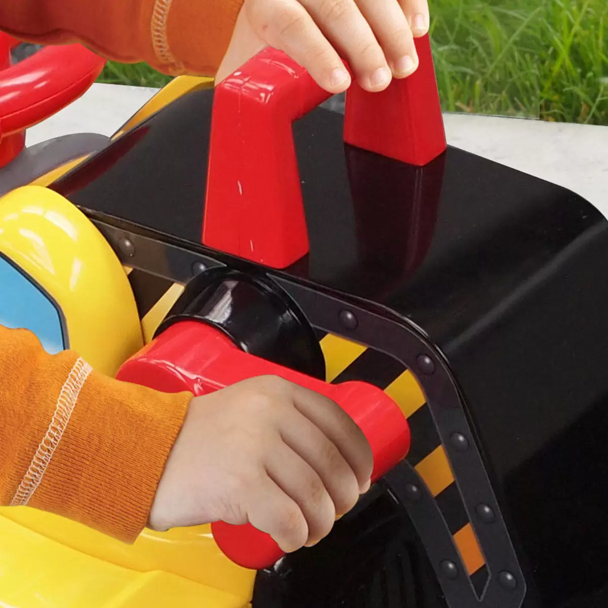 Fisher-Price 工程車造型嚕嚕車 推土機