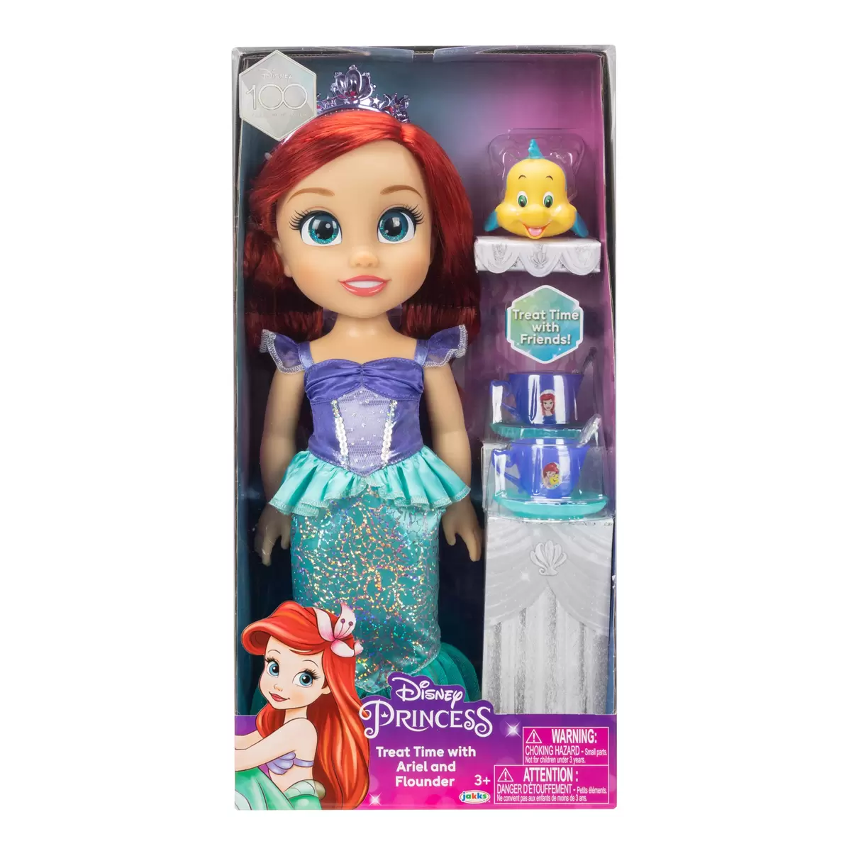 Disney 下午茶時光玩偶組 小美人魚