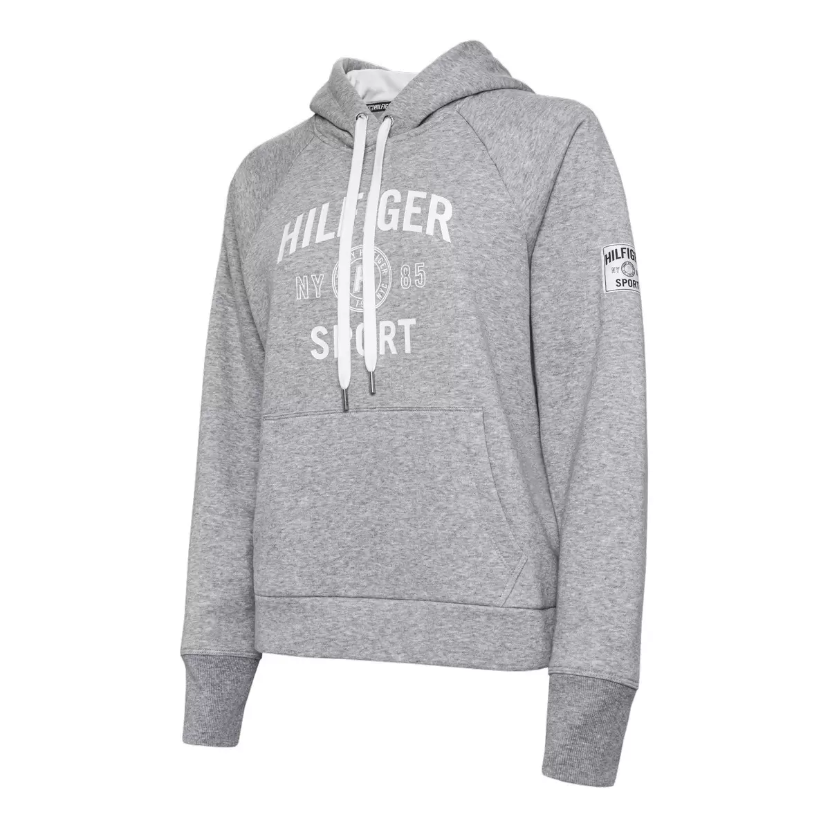 Tommy Hilfiger 女長袖連帽上衣 灰色 M