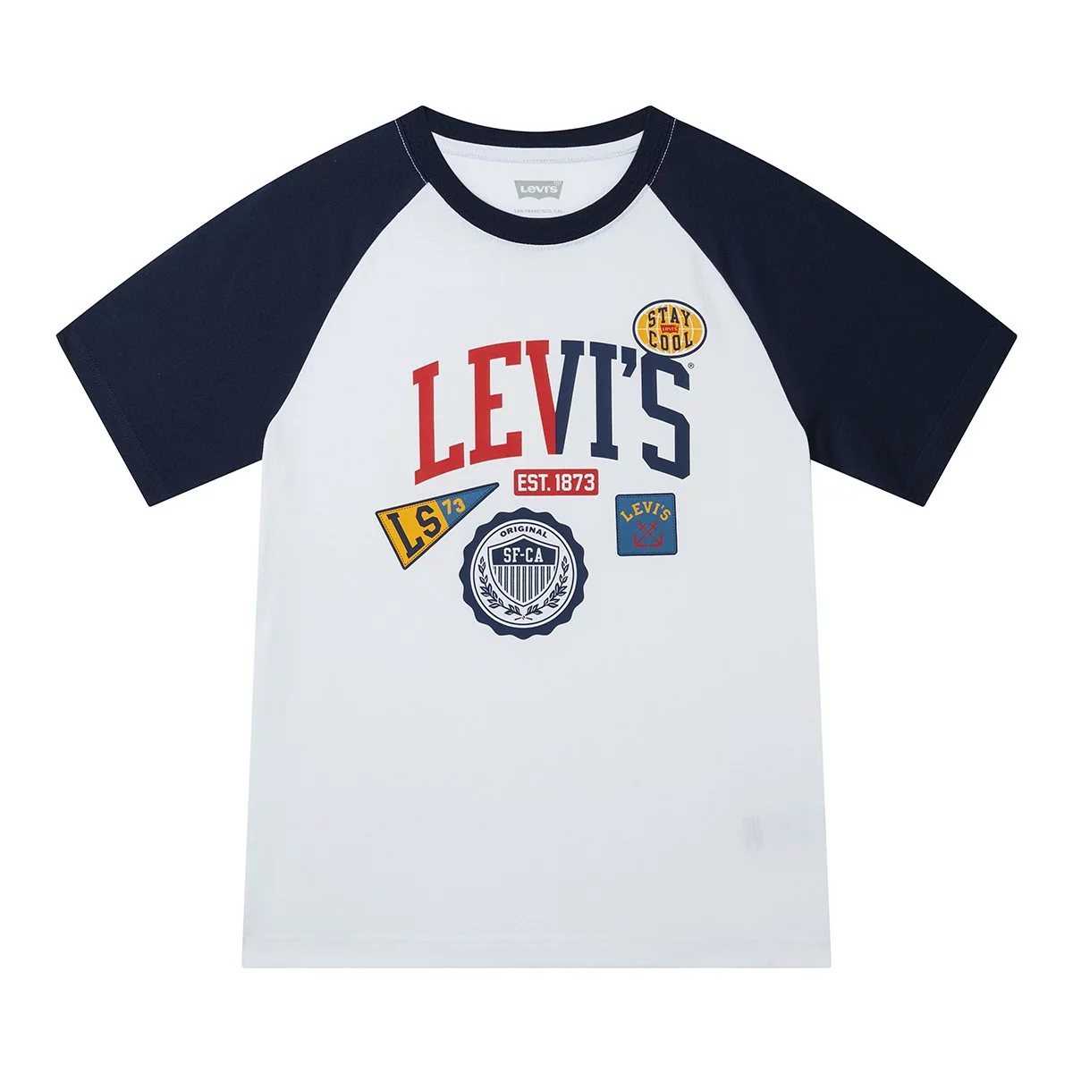 Levi's 兒童短袖上衣 3入組 - 6