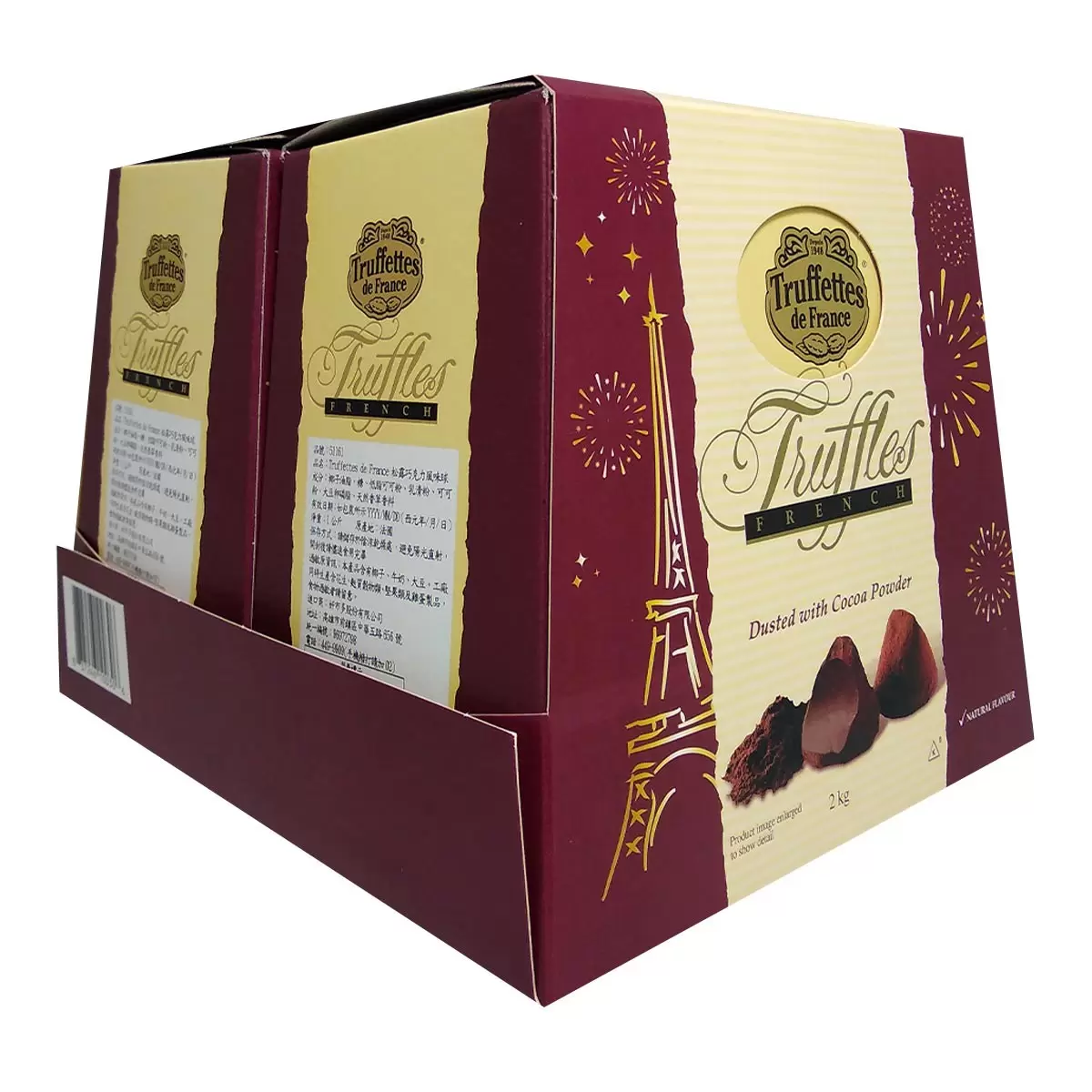 Truffettes de France 松露巧克力風味球 1公斤 X 2入