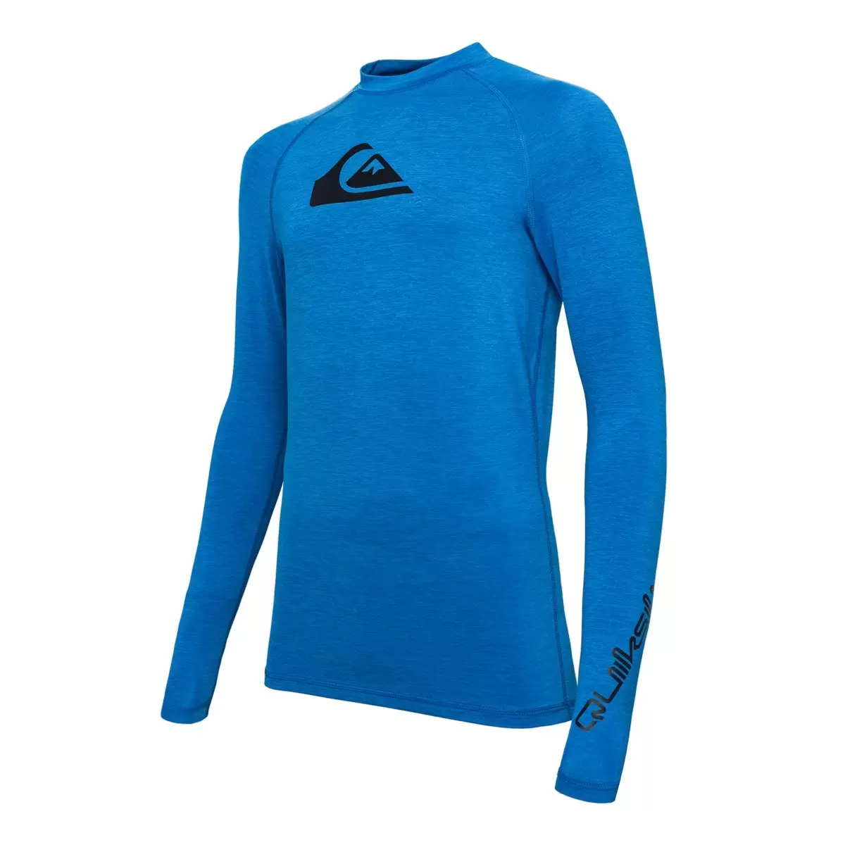 Quiksilver 男All Time衝浪防磨長袖上衣 藍 XL