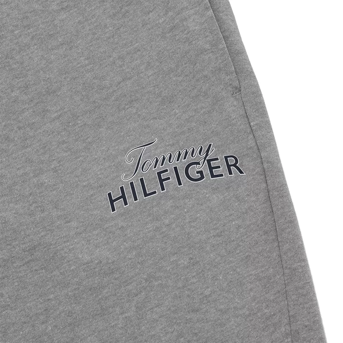 Tommy Hilfiger 男毛圈布短褲 灰 M