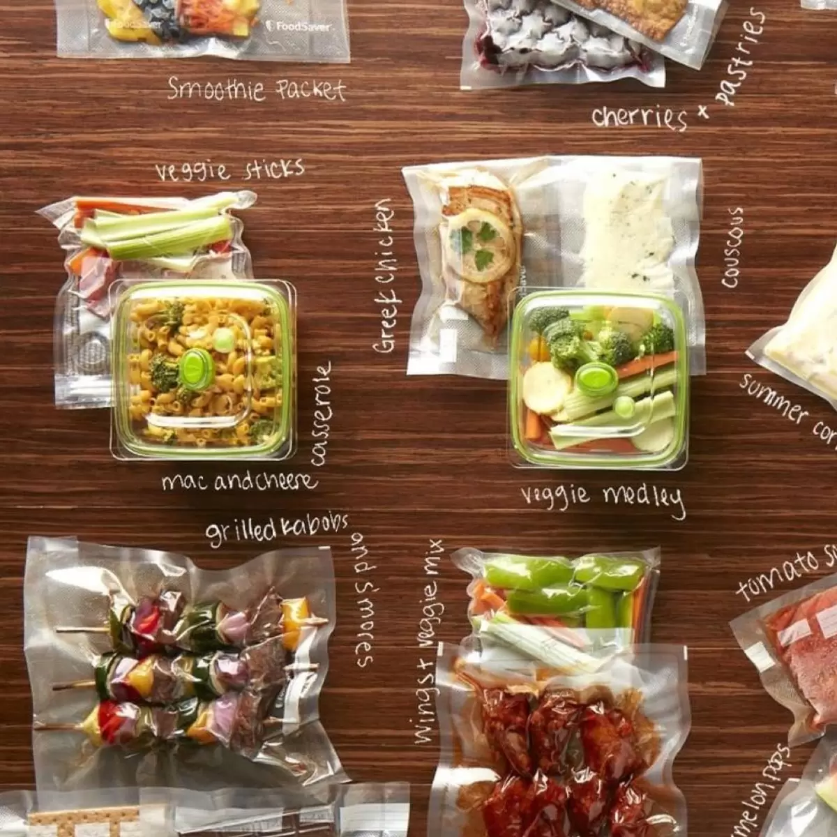 Foodsaver 2.3公升 密鮮盒 6件組 + 真空卷 4入