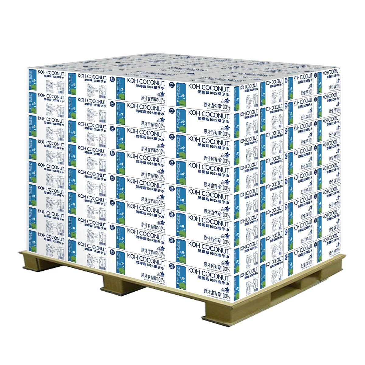KOH COCONUT 純椰子水 250毫升 X 24入 X 144組 - 3