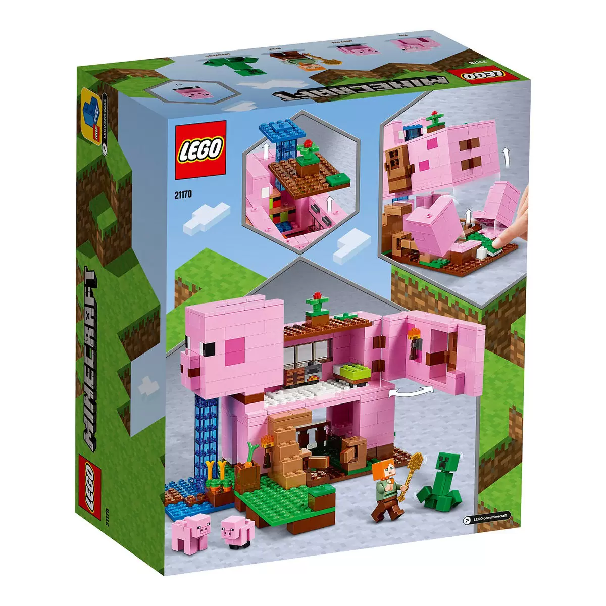 LEGO Minecraft系列 豬豬屋 21170