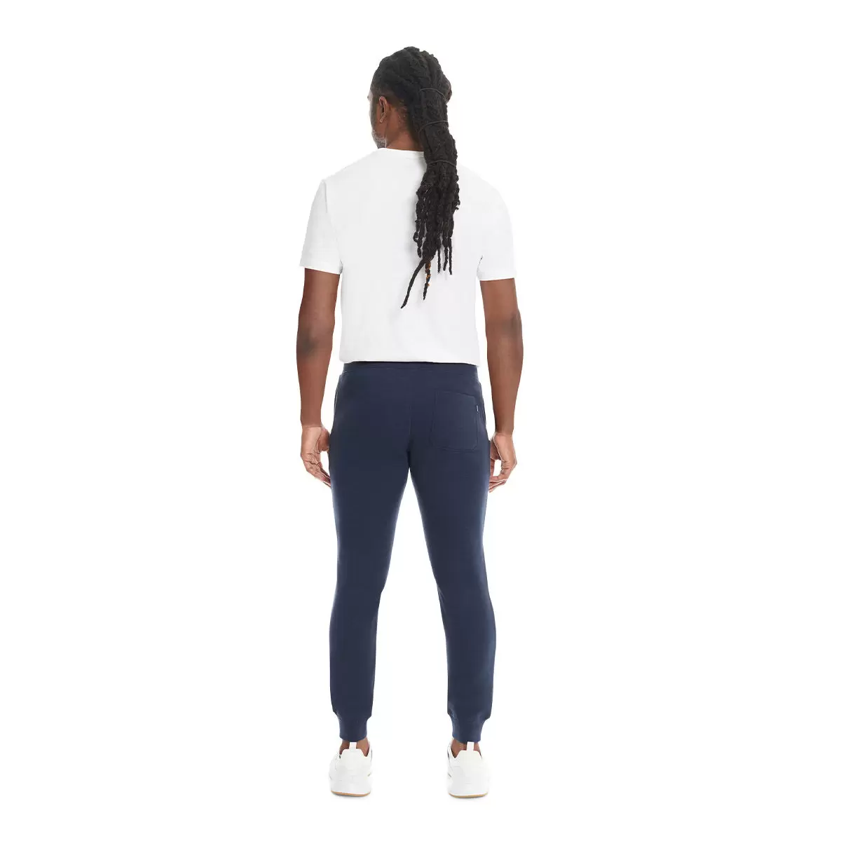 Hurley 男刷毛長褲 藍 M
