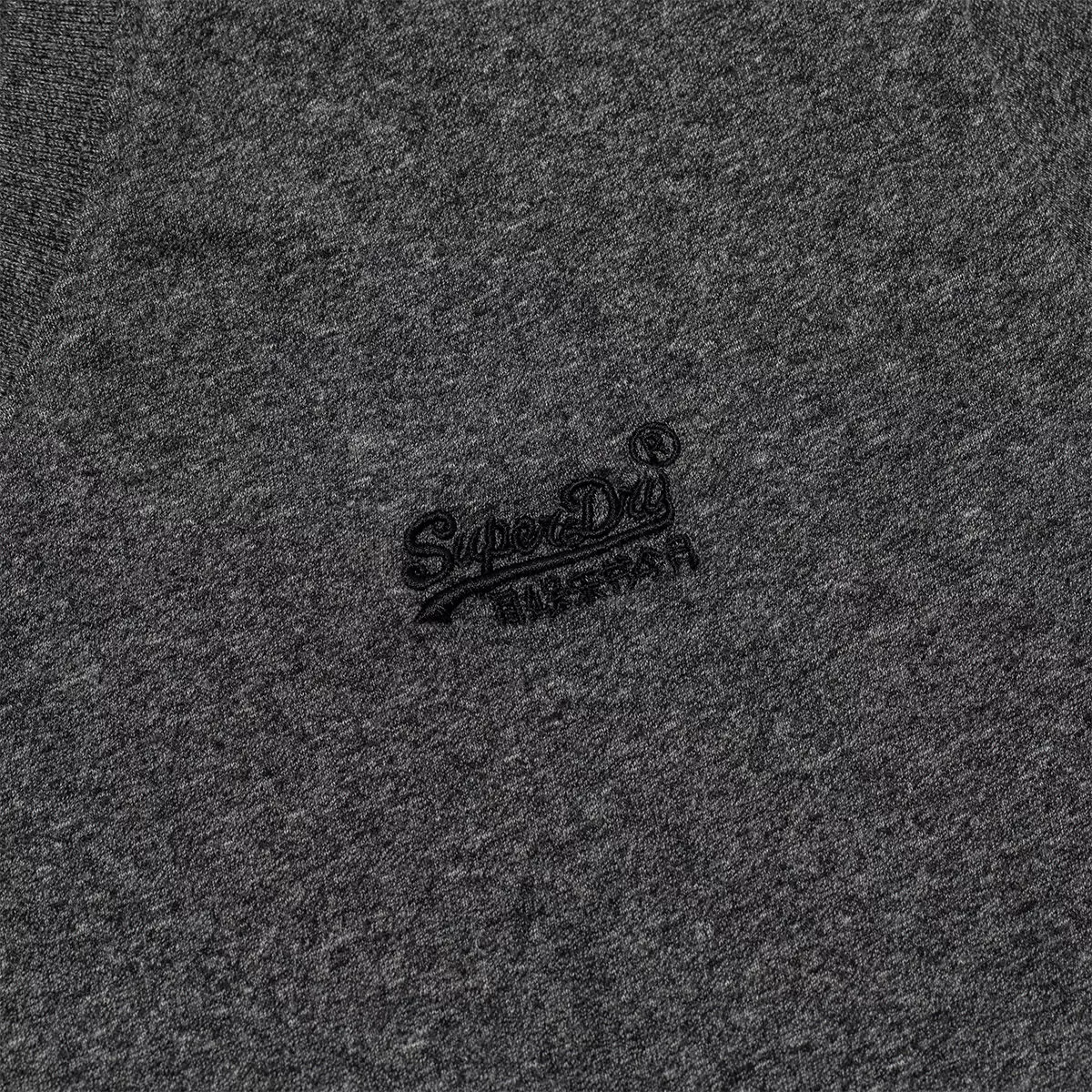 Superdry 男短袖T恤 灰黑 M