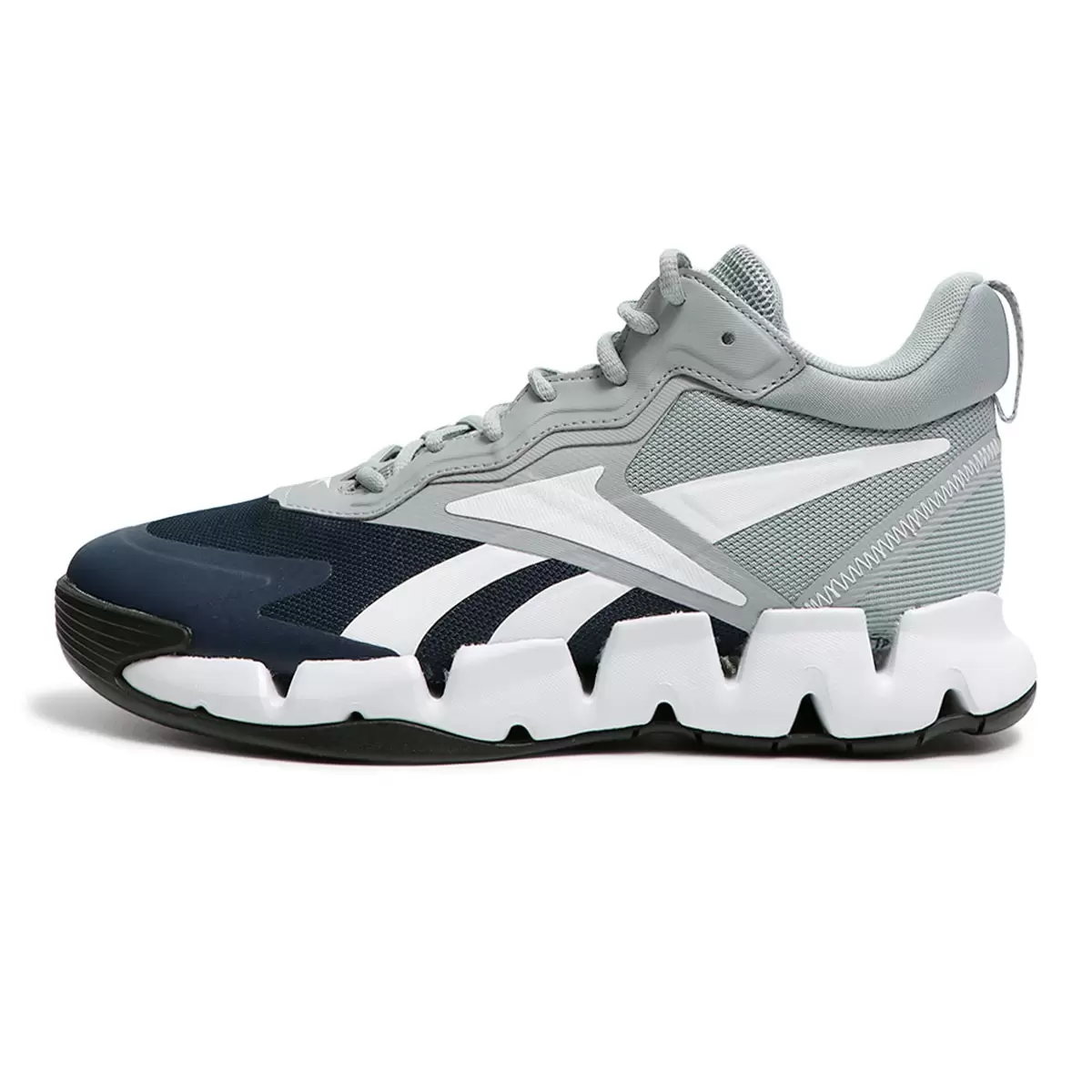 Reebok 男籃球鞋 灰藍 US 9.5