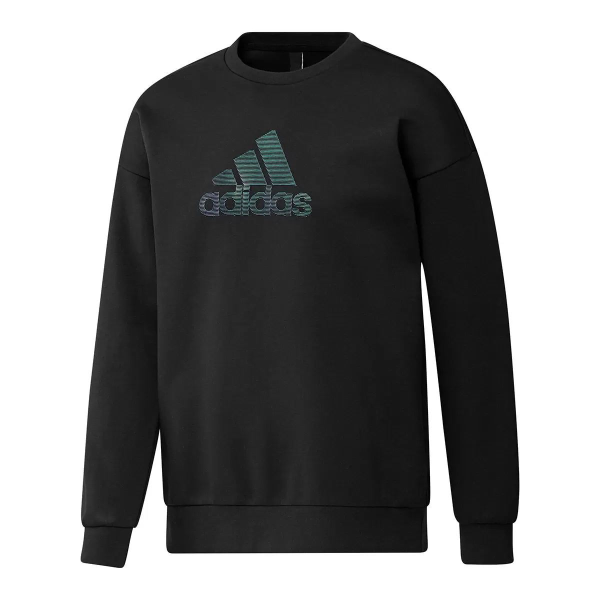 Adidas 男長袖上衣 黑 S