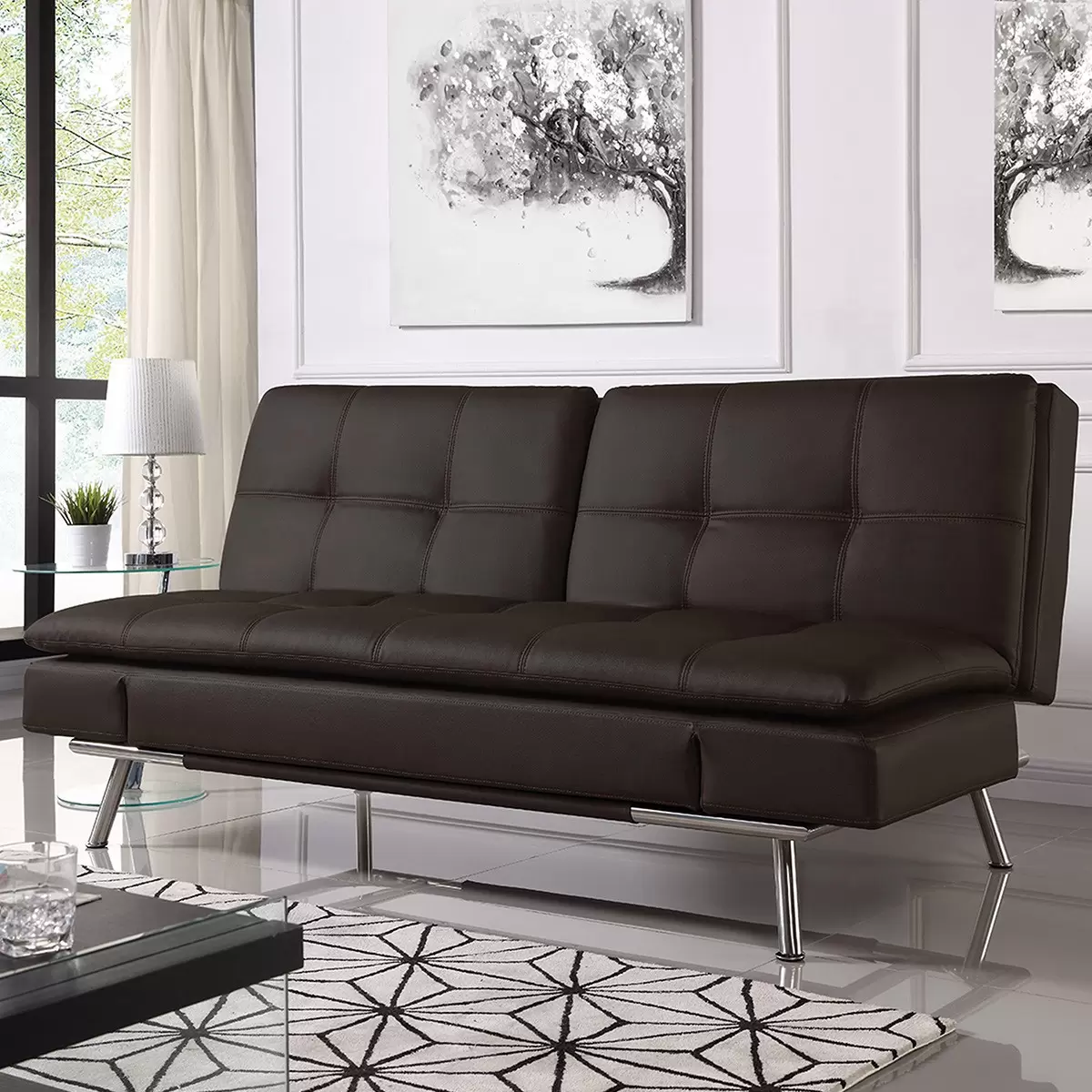 Relax A Lounger Ravenna 皮革沙發床