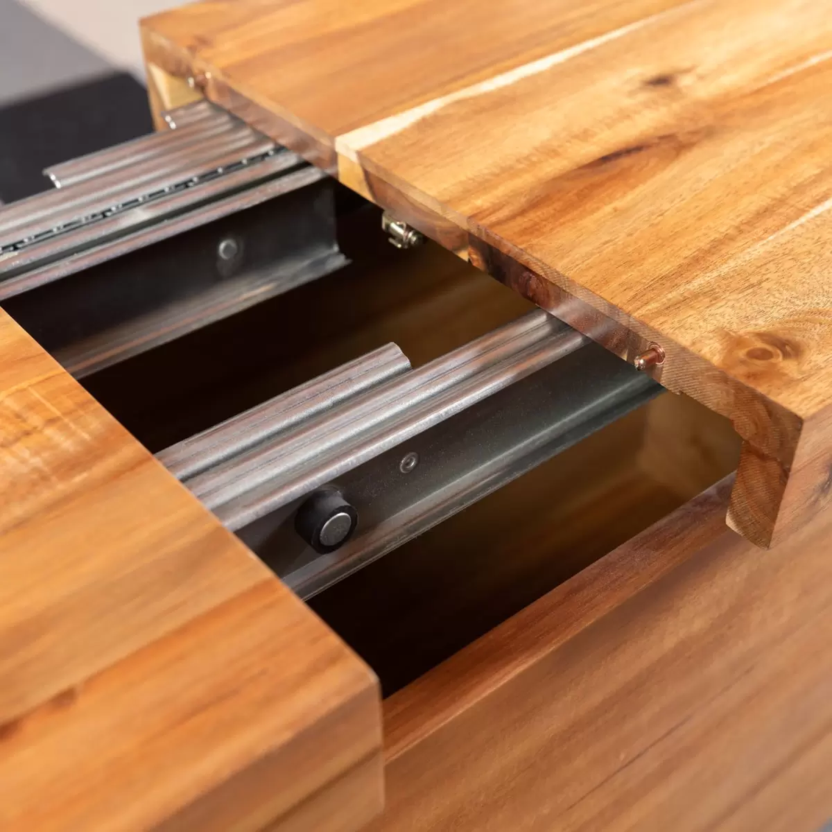 Transformer Table 可延伸式餐桌椅組 淺咖啡色