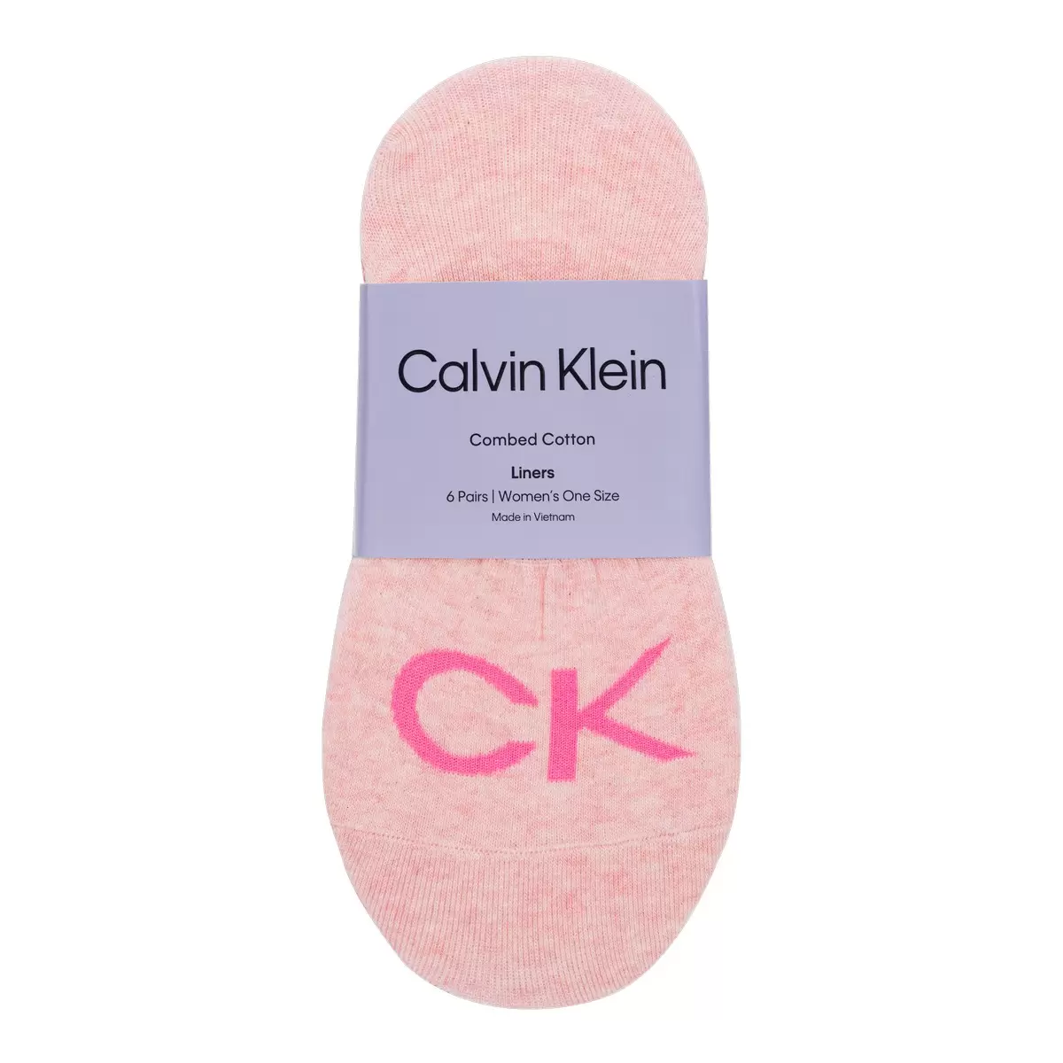 Calvin Klein 女船型襪6入組