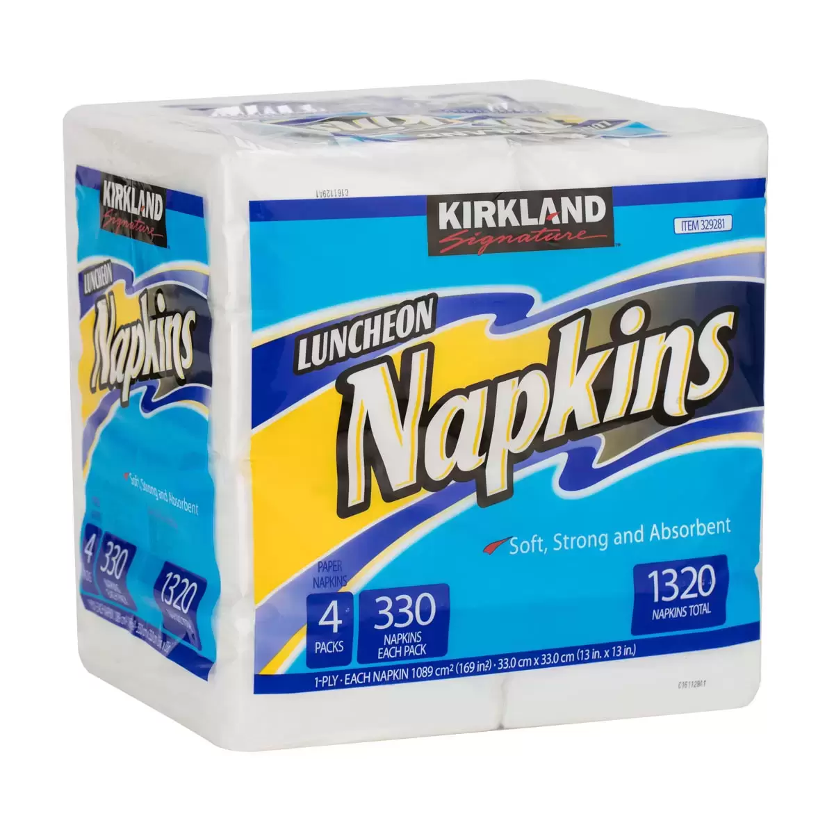 Kirkland Signature 科克蘭 餐巾紙 330張 X 4小包
