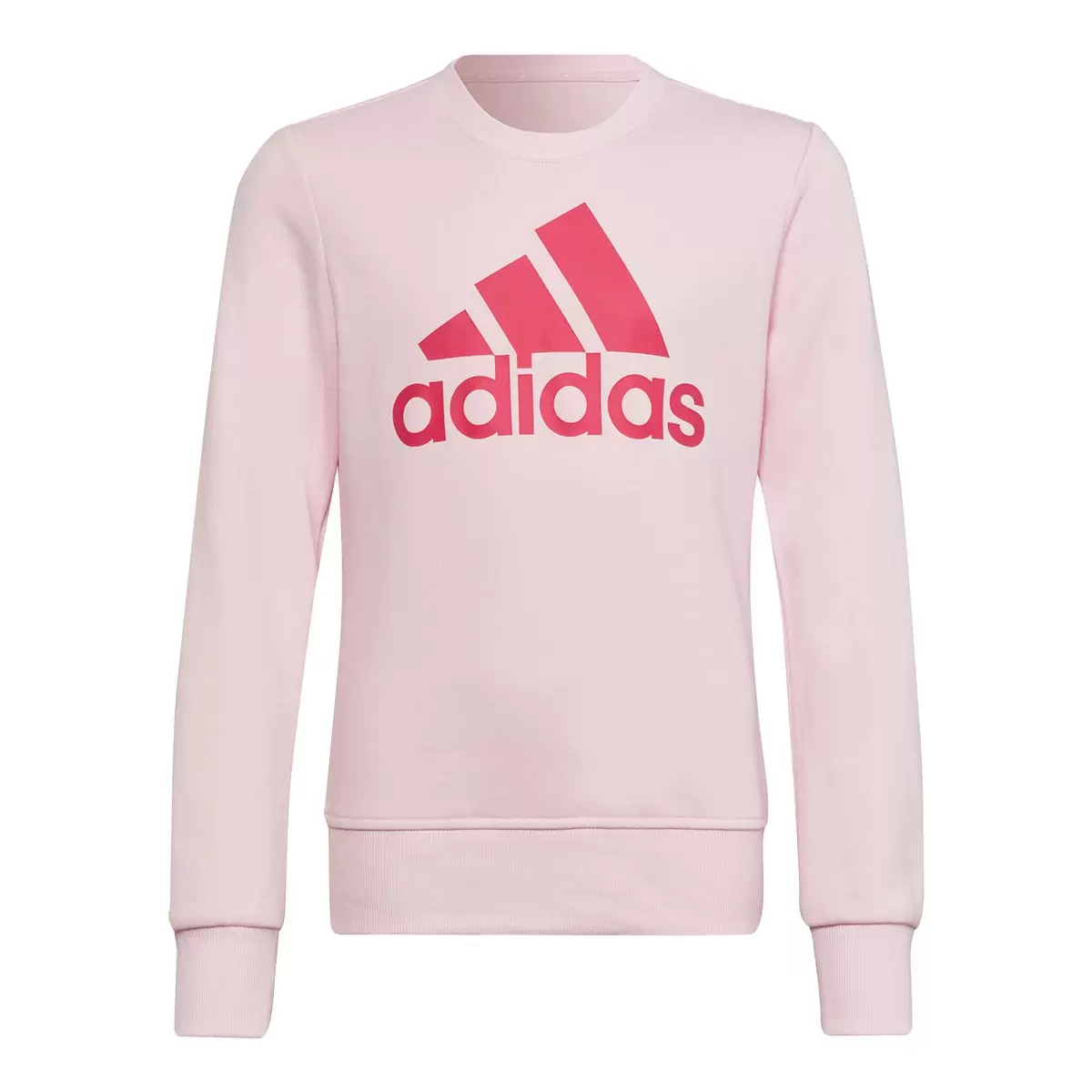 Adidas 兒童長袖上衣 粉 140 (9/10)