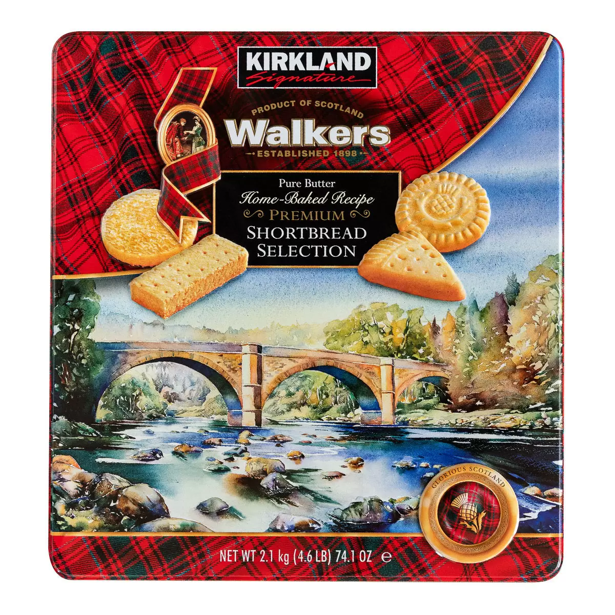Kirkland Signature 科克蘭 奶油酥餅 2.1公斤