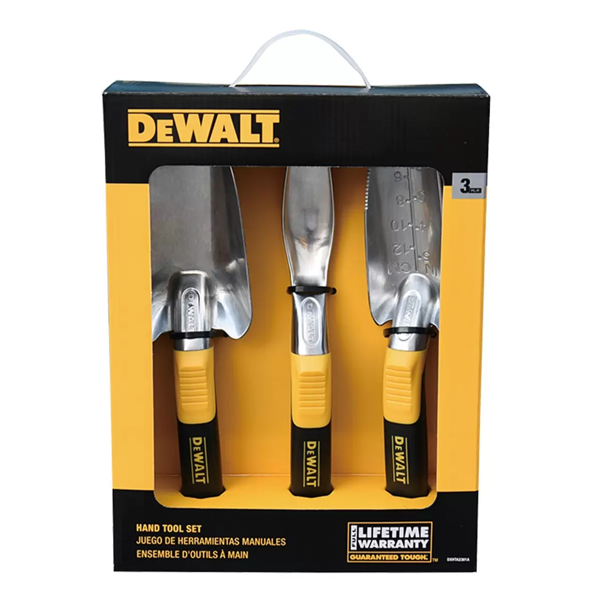 DEWALT 得偉 園藝工具三件組