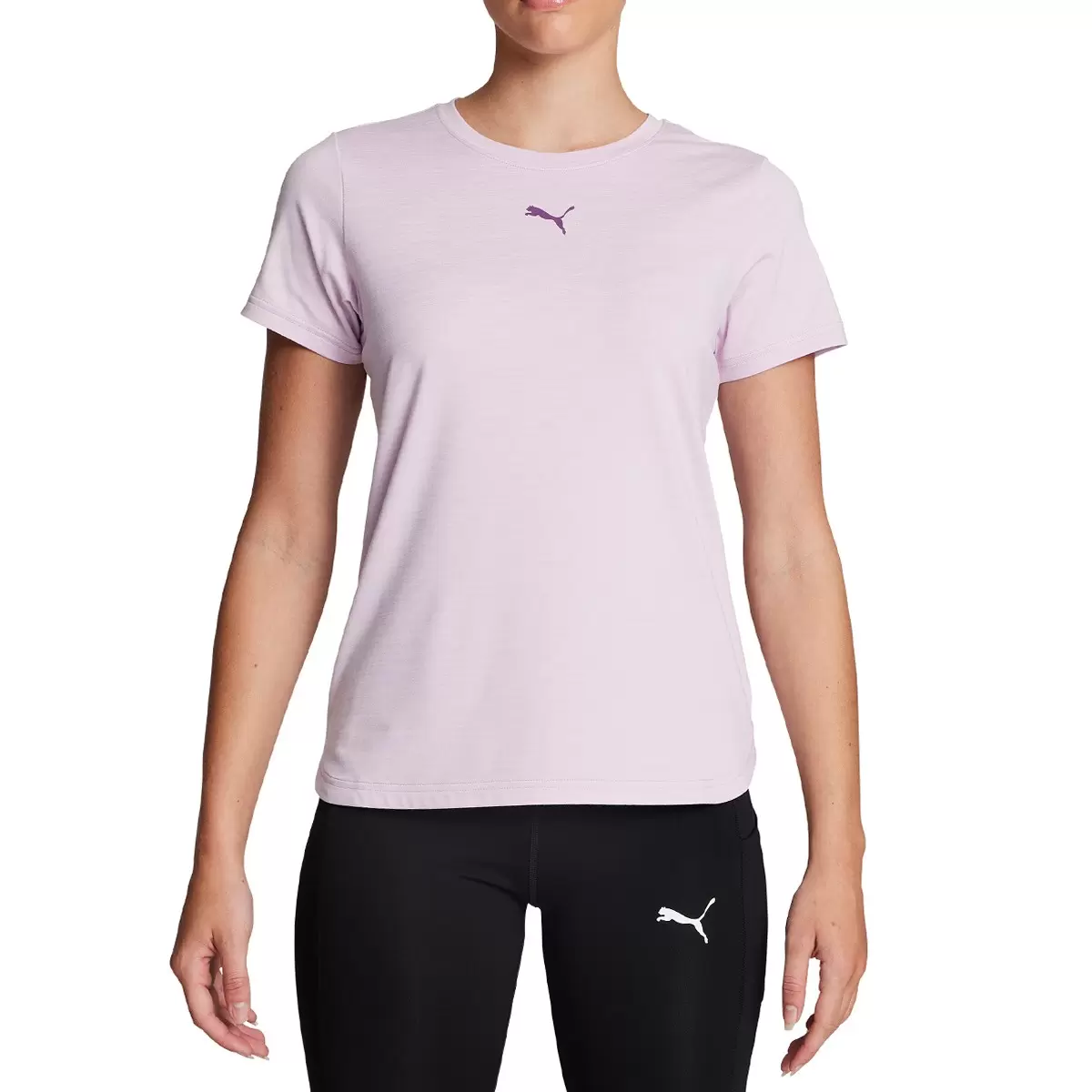 Puma 女圓領短袖上衣