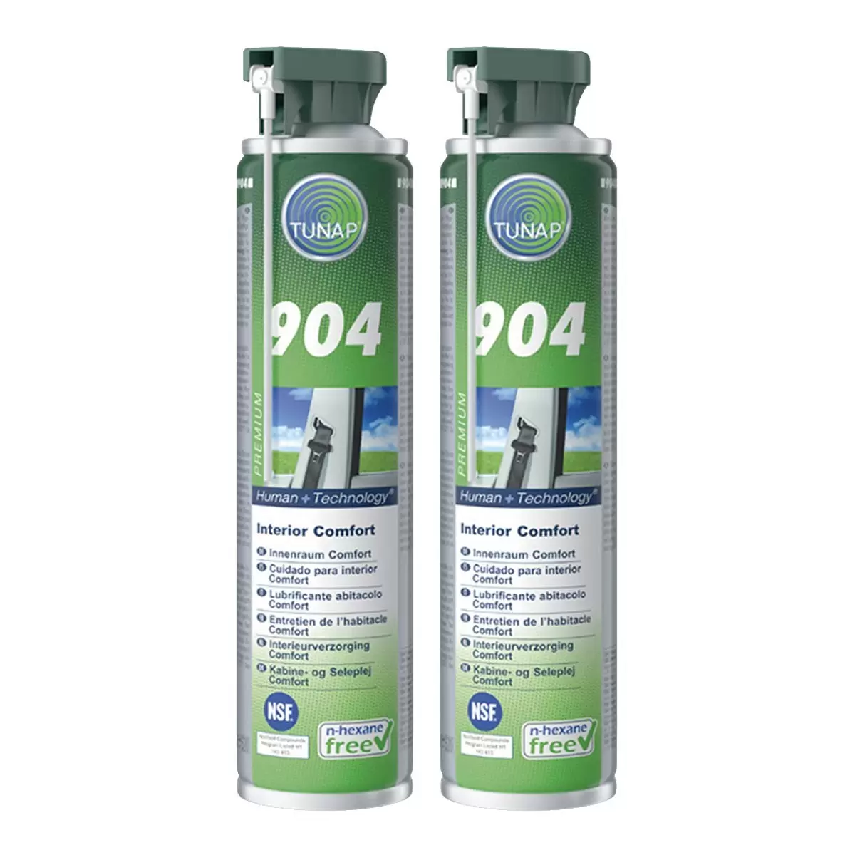 Tunap 904 內裝塑膠飾版不沾衣潤滑噴霧 400毫升 X 2入