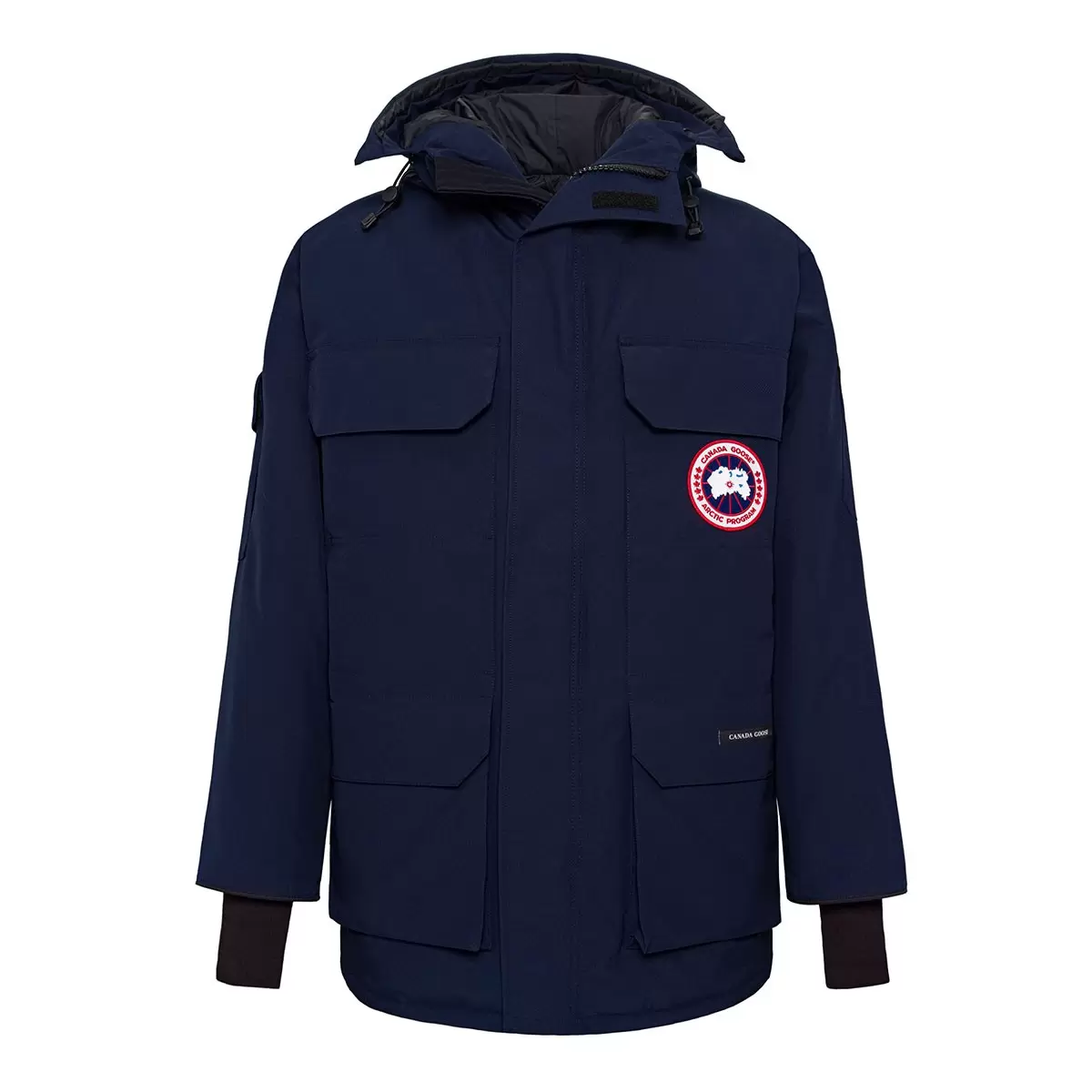 Canada Goose 男連帽外套 深藍 XL