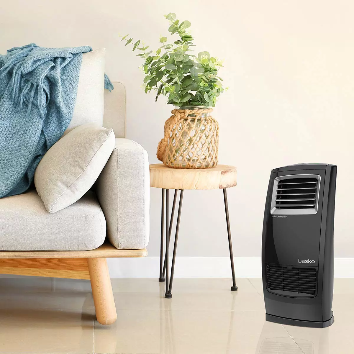 樂司科 黑麥克陶瓷電暖器 CC23161TW