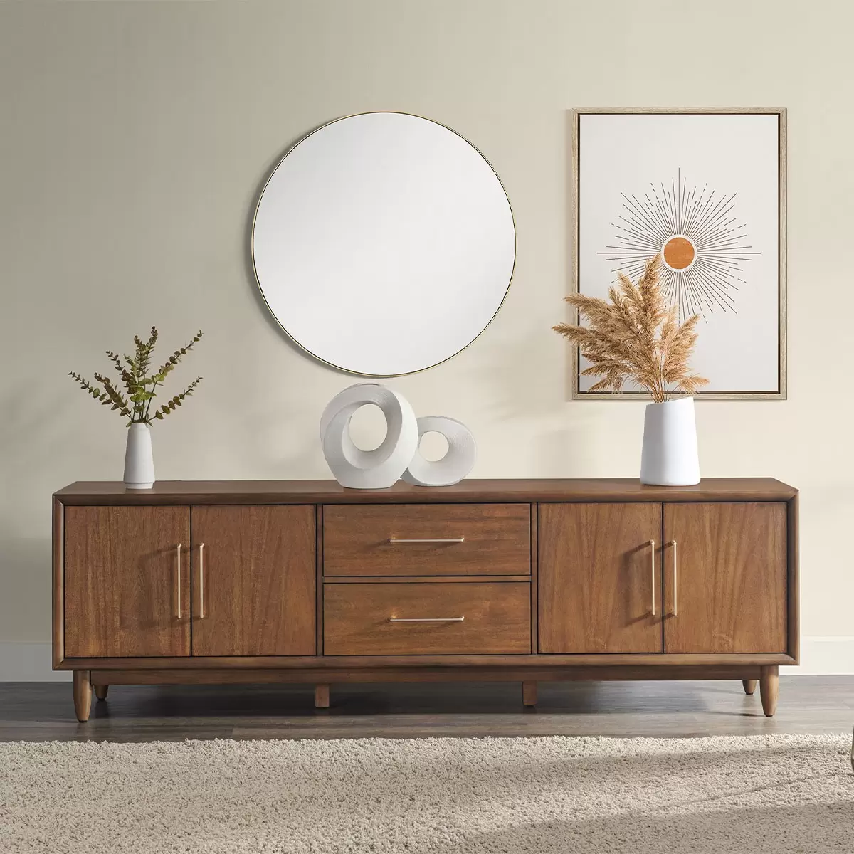 Bayside Furnishings 79吋置物櫃 CSC79LWC-1