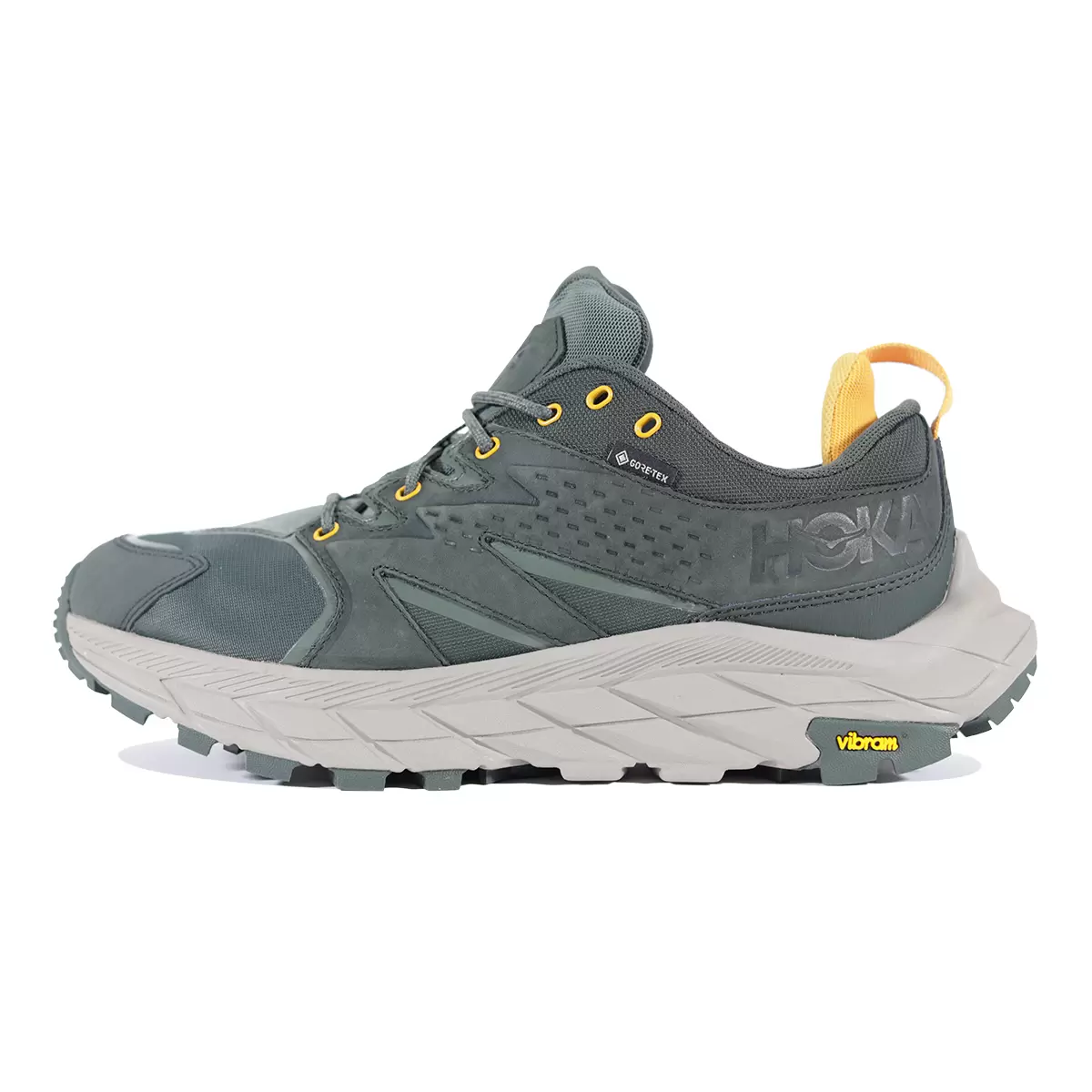 HOKA Anacapa Low GTX 男低筒登山鞋 綠 US 9.5