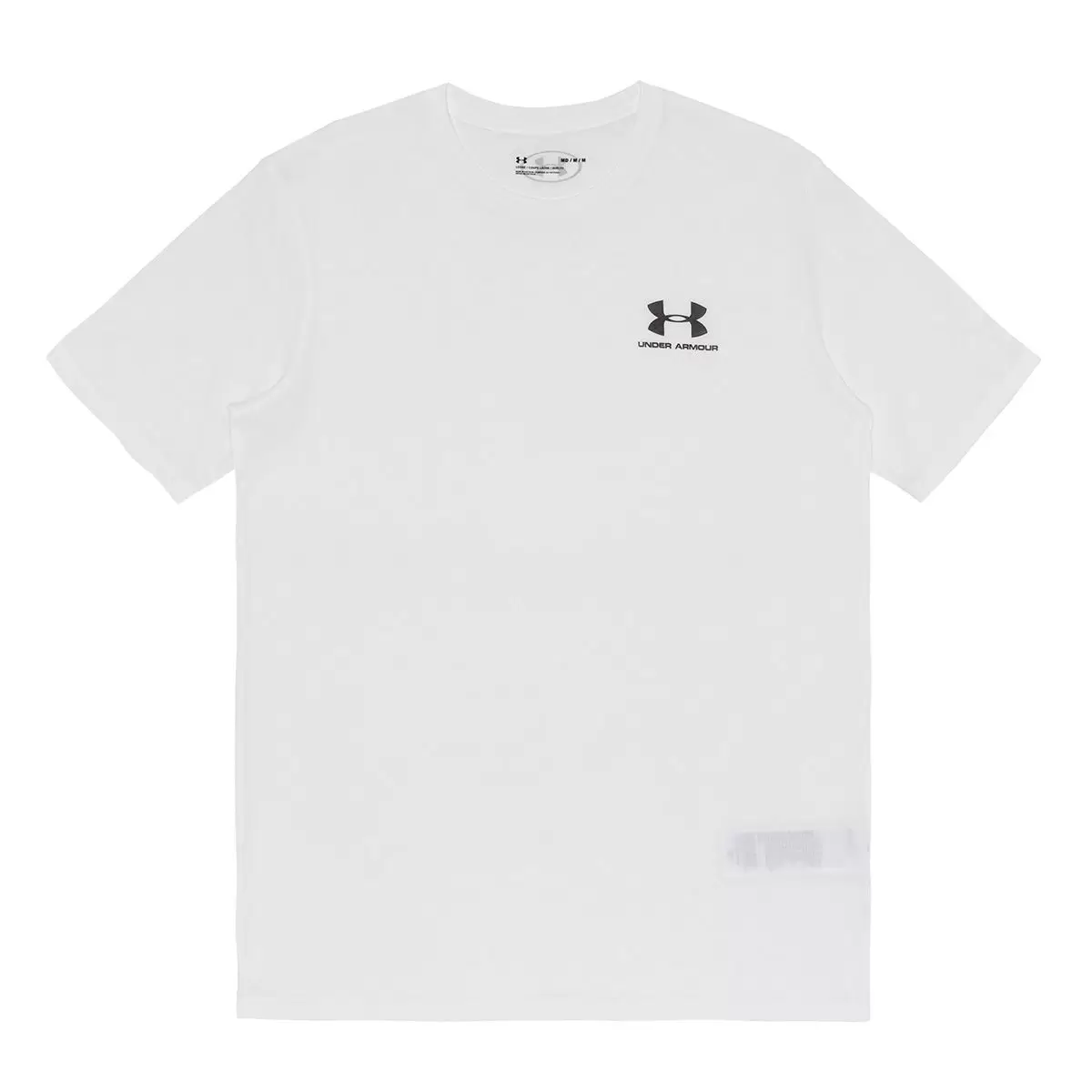 Under Armour 男運動短袖上衣 白 L