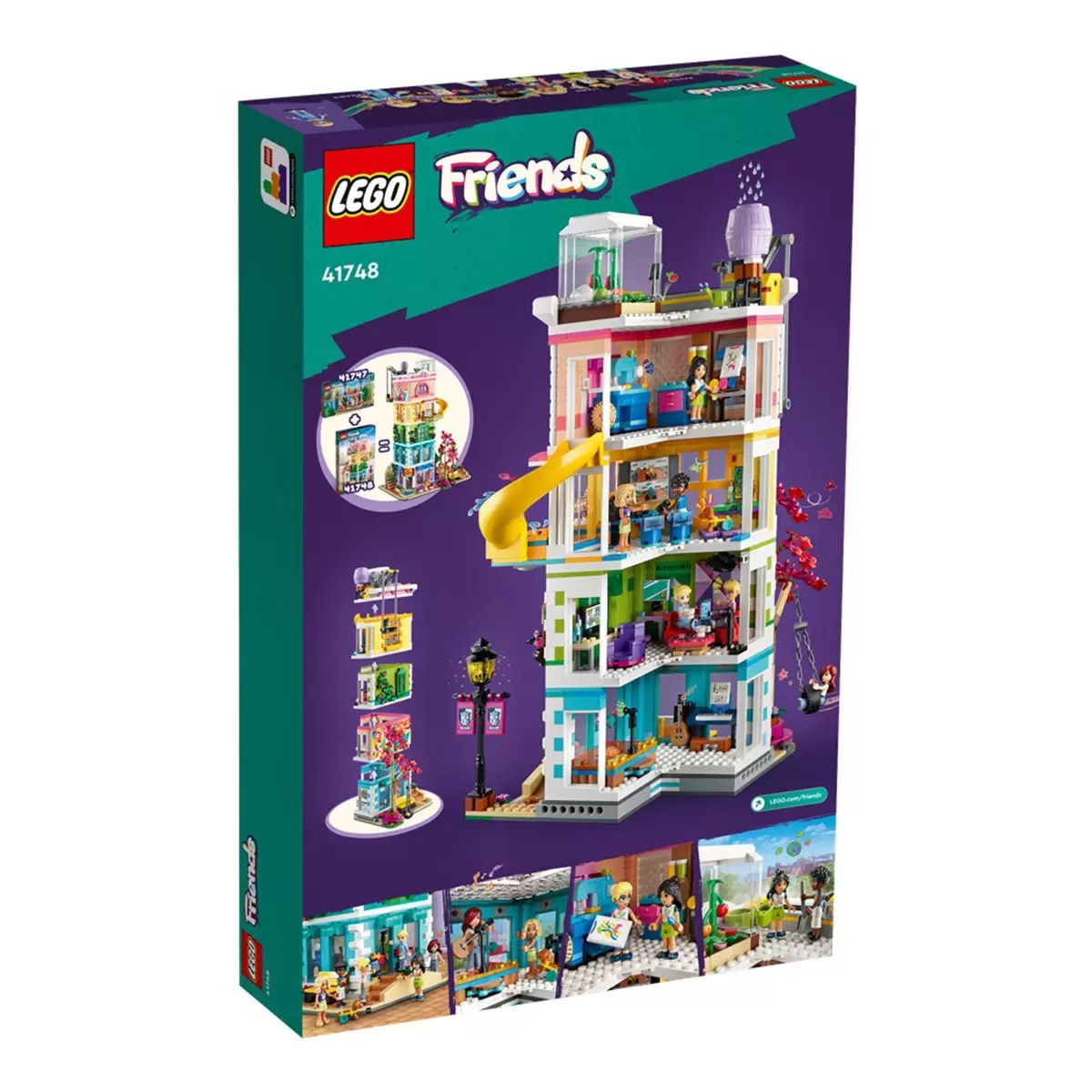LEGO Friends系列 心湖城社區活動中心 41748