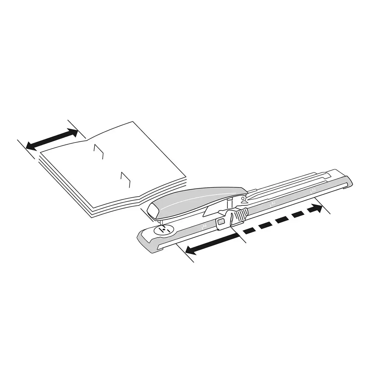 Leitz 長臂型訂書機