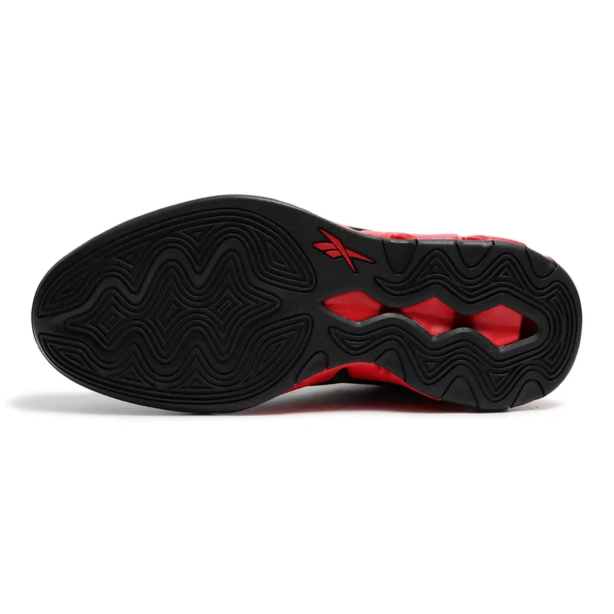 Reebok 男籃球鞋 黑紅 US 8