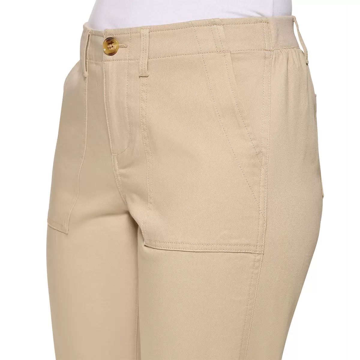 Tommy Hilfiger 女休閒長褲 卡其 M