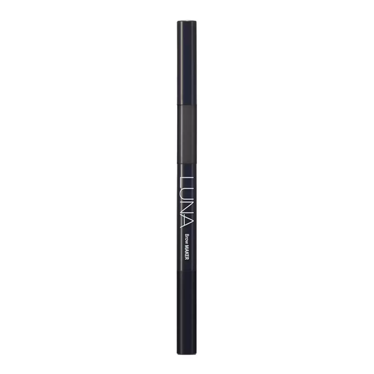 Luna 有型有色雙頭眉筆 2入組 灰棕