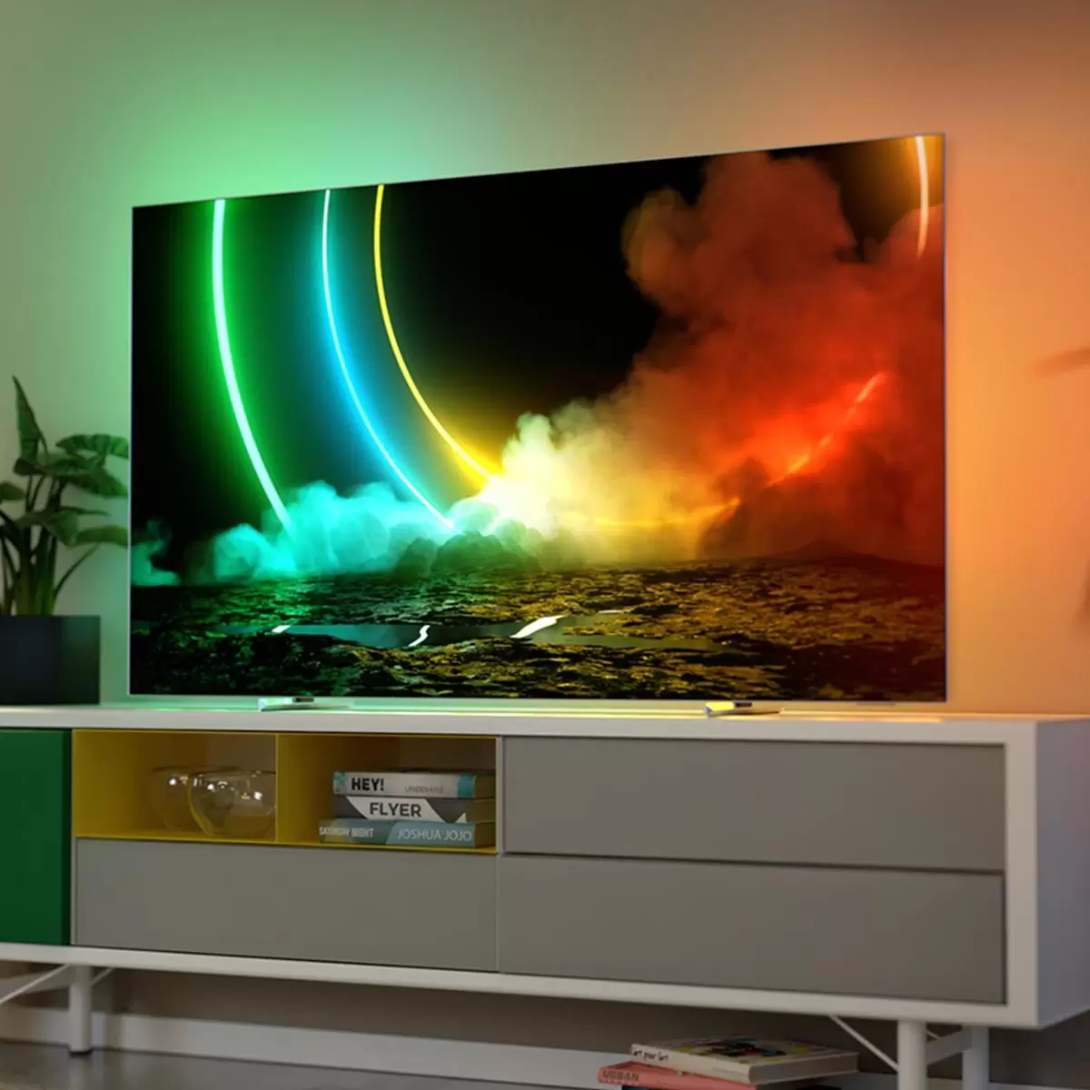飛利浦 65吋 4K UHD OLED 顯示器不含視訊盒 65OLED706