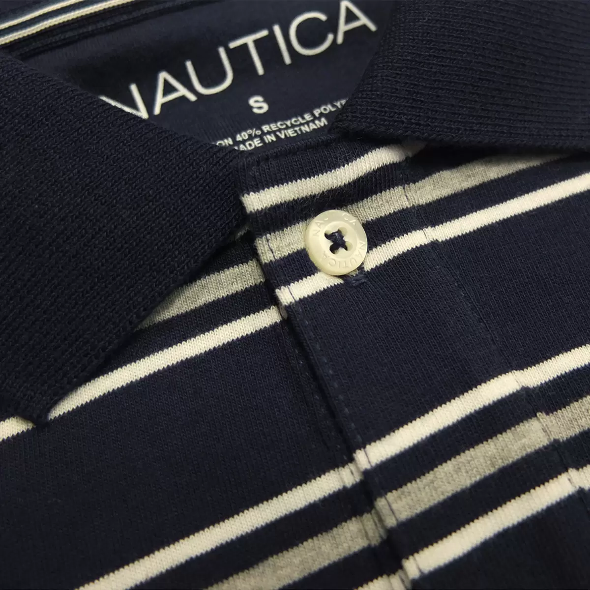 Nautica 男短袖Polo上衣 深藍 XL