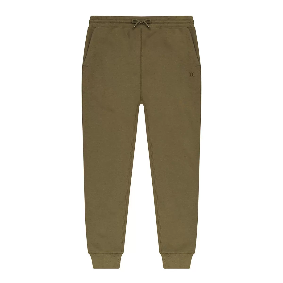 Hurley 男刷毛長褲 綠 M
