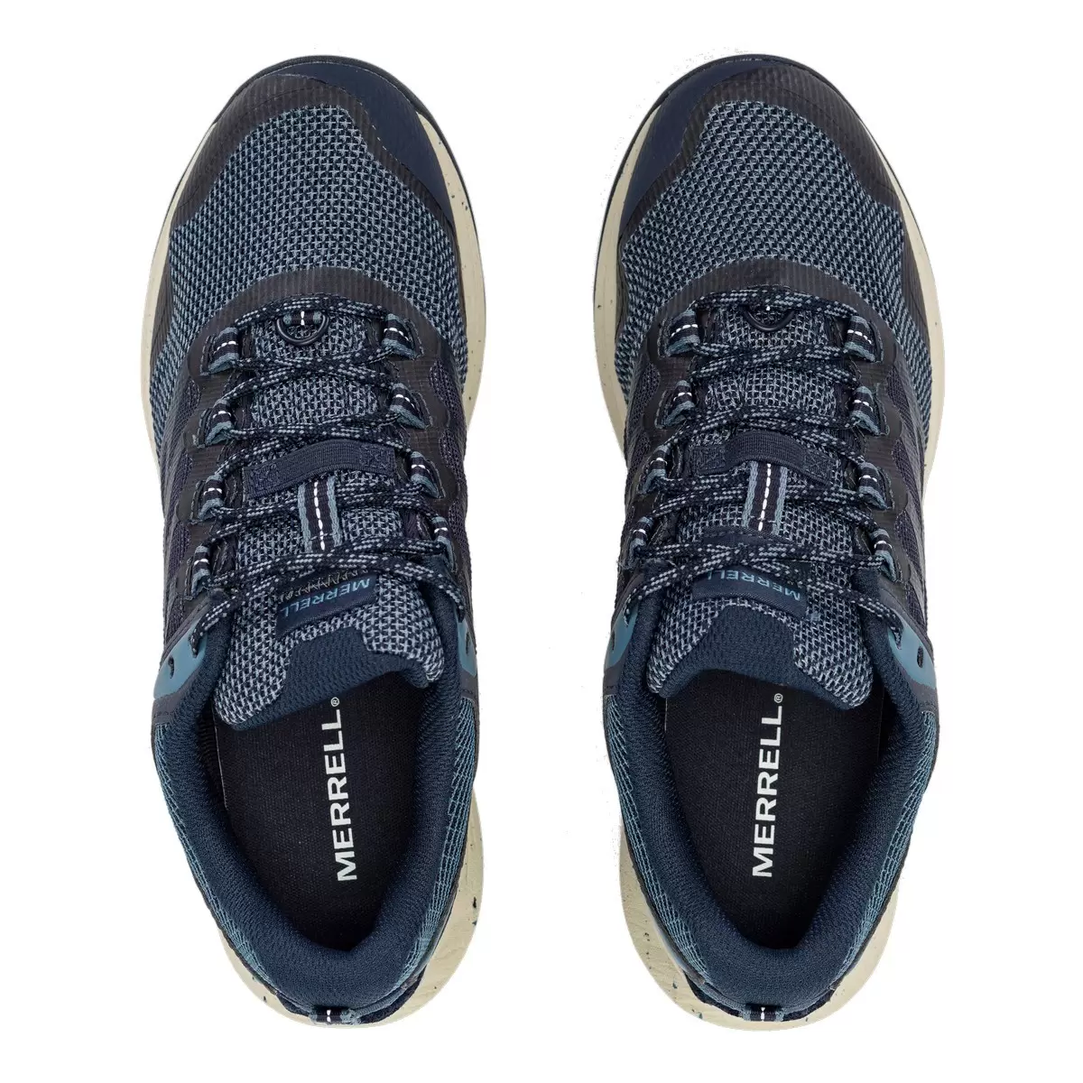 Merrell 男 GORE-TEX 健行鞋 藍 US 8.5