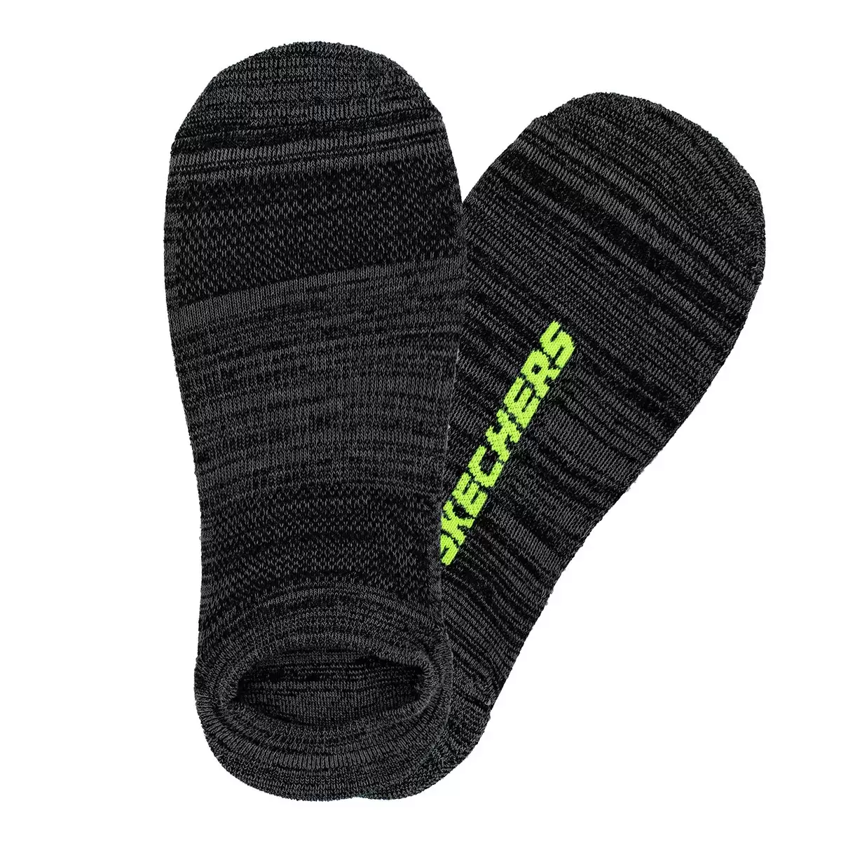 Skechers 男短襪 6雙入 黑
