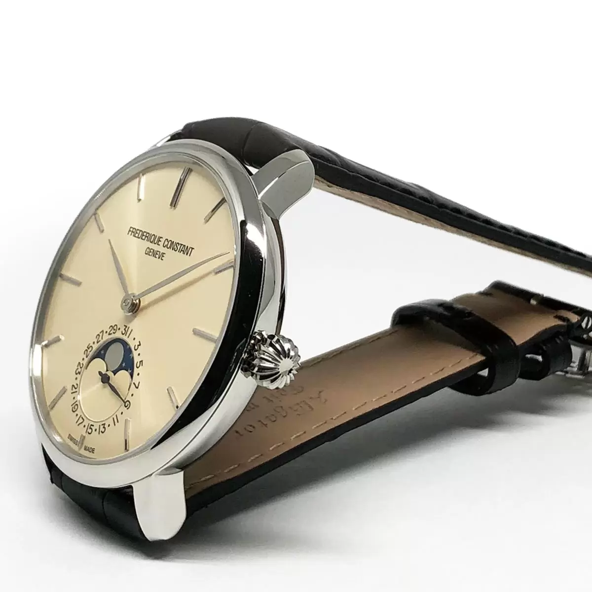Frederique Constant Slimline Moonphase Manufacture系列 男錶 FC-705BG4S6