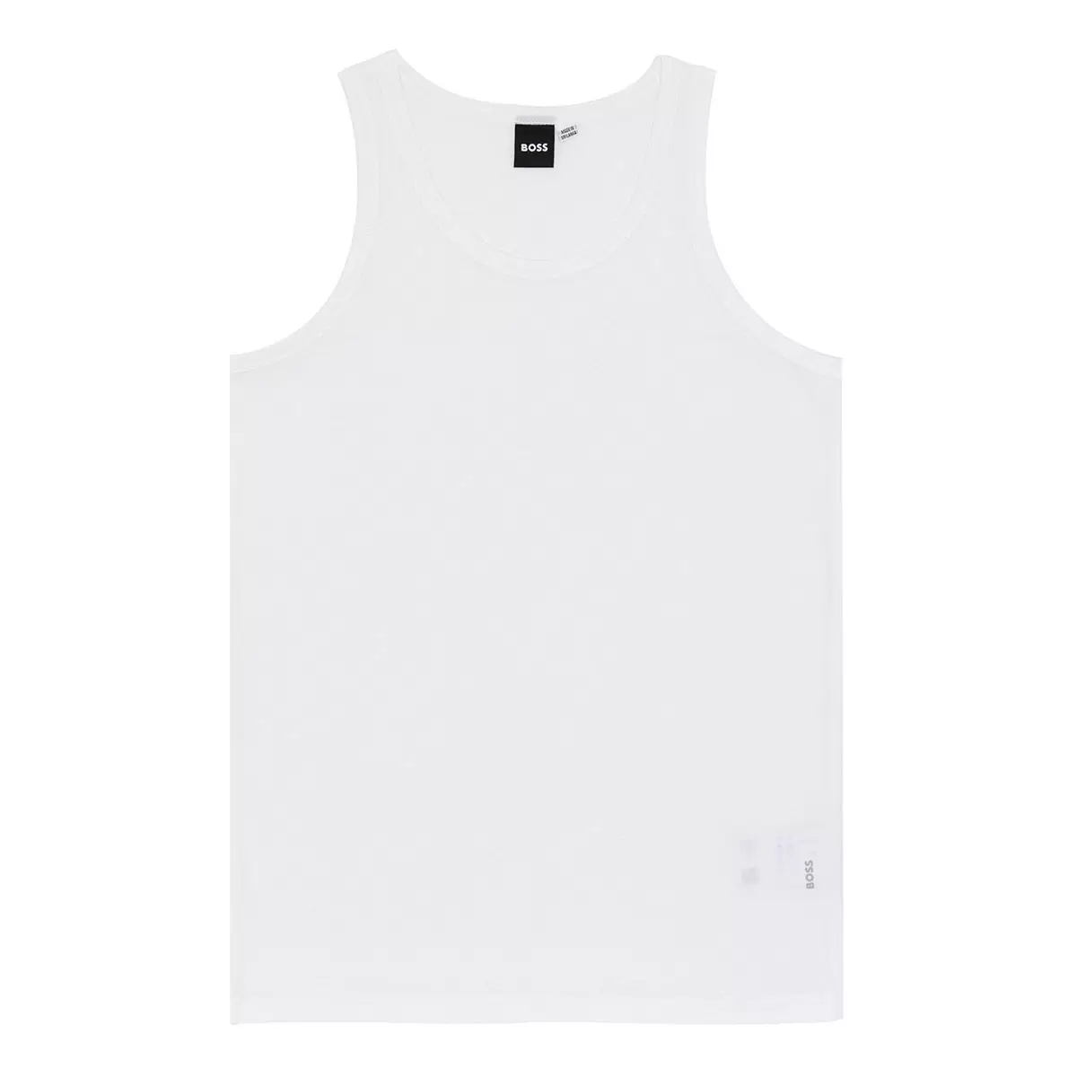 Hugo Boss 男背心二入組 白 S